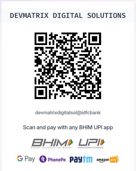 UPI Payment QR Code
